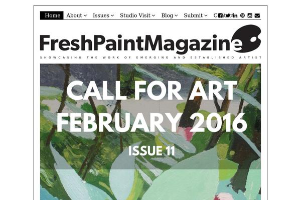 Hueman theme site design template sample