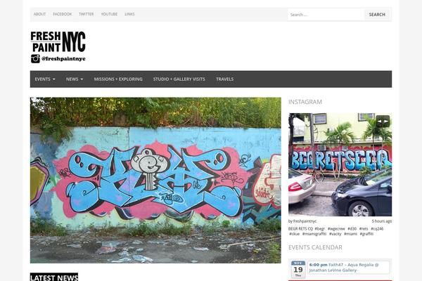 NewsPlus theme site design template sample