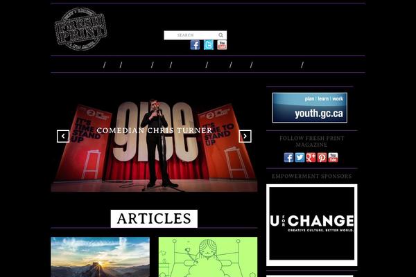 Site using Scroll Triggered Boxes plugin