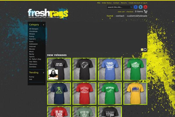Mad theme site design template sample