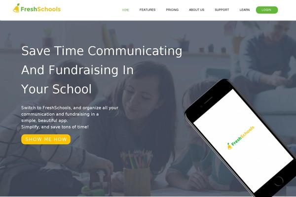 freshschools.com site used Digitalscience-delicious