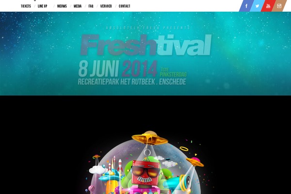 freshtival.nl site used Freshtival