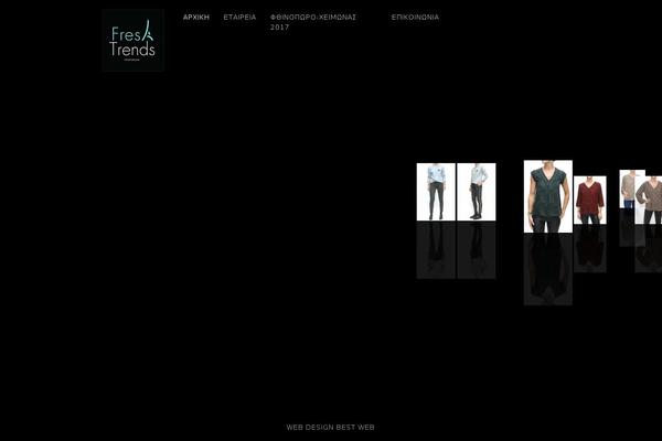 Core theme site design template sample