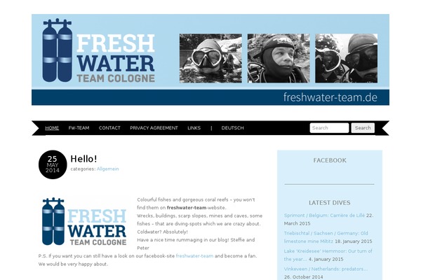 Adelle theme site design template sample
