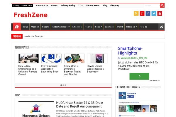 Stylebook theme site design template sample
