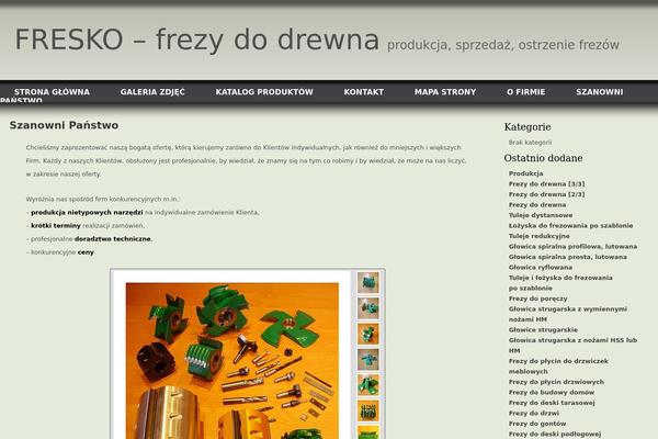 Layers theme site design template sample