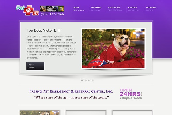 Site using SO Page Builder Animate plugin