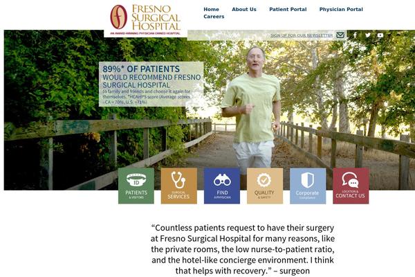 fresnosurgicalhospital.com site used Fresno