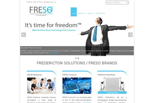 Small Business theme site design template sample