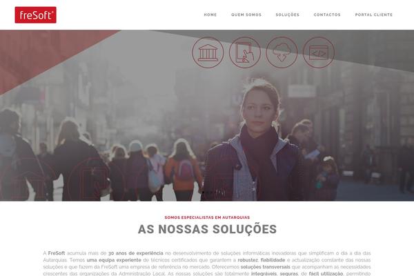Stockholm Child theme site design template sample