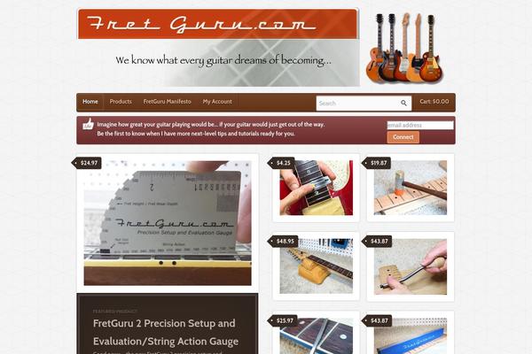 Argentum theme site design template sample