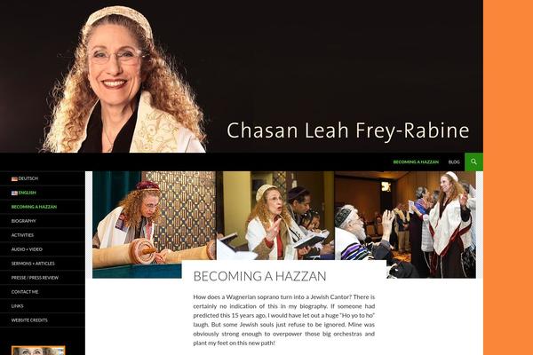 Twenty Fourteen theme site design template sample