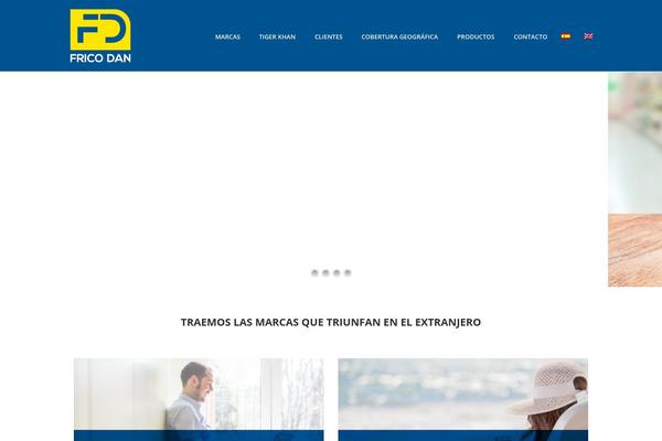 Jupiter Child theme site design template sample