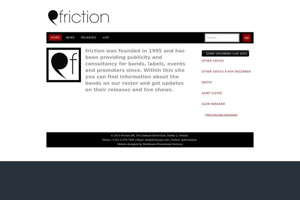 Backstage theme site design template sample