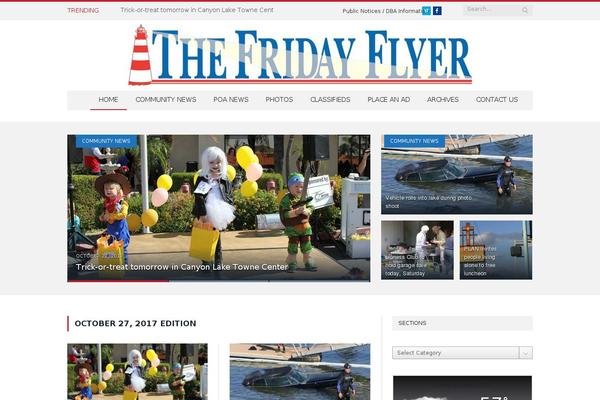 SmartMag theme site design template sample