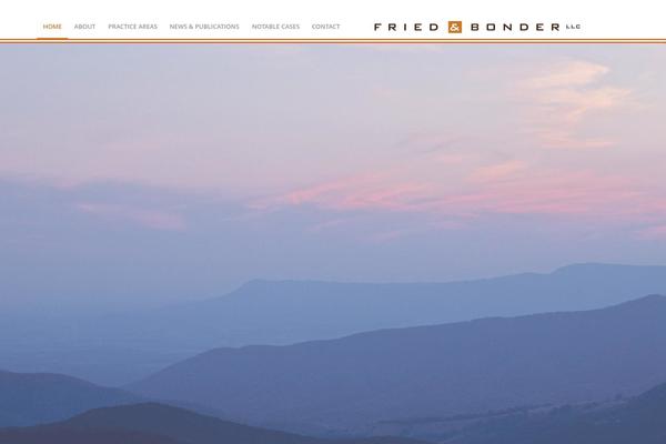 Enfold theme site design template sample