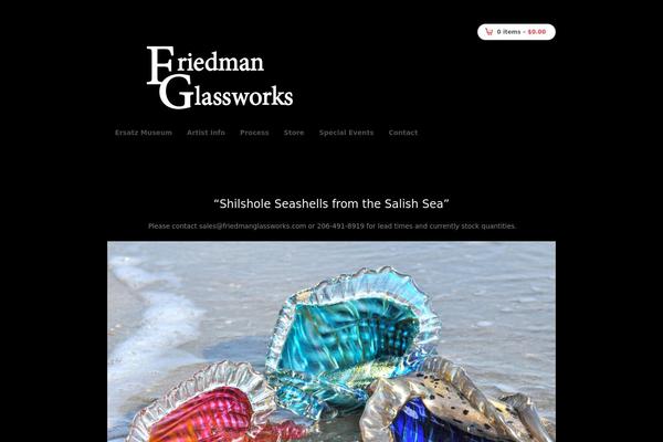 friedmanglassworks.com site used Clean Sale