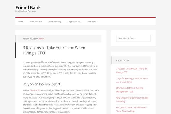 Mmwm theme site design template sample