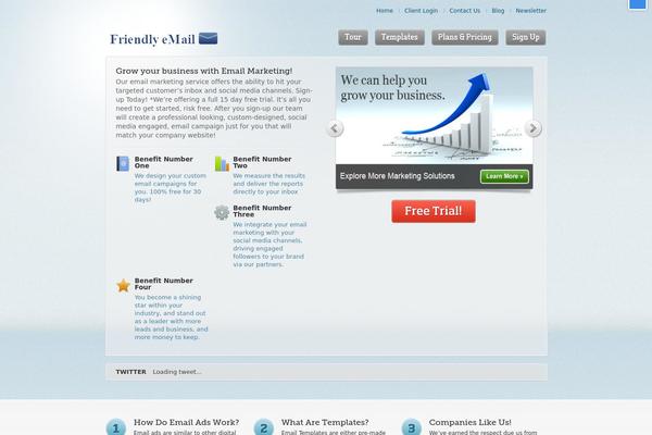 Saas Ii theme site design template sample