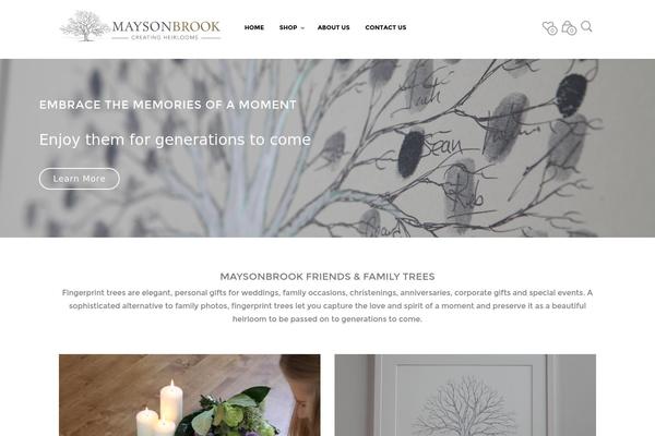 Mr. Tailor theme site design template sample