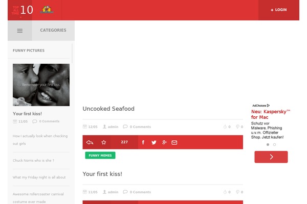 Aruna theme site design template sample