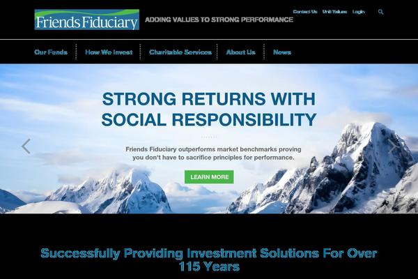 Friends theme site design template sample