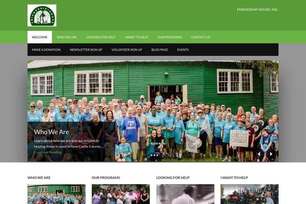 Outreach Pro theme site design template sample