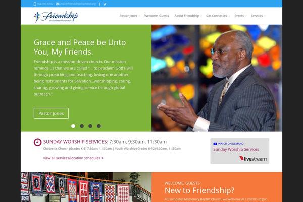 friendshipcharlotte.org site used Friendship