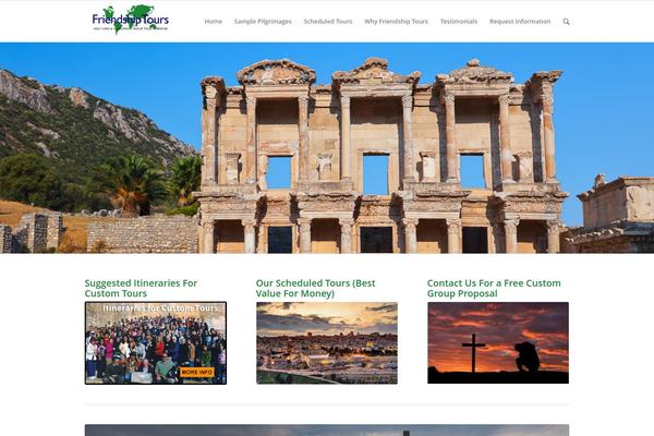 friendshiptours.com site used Enfold