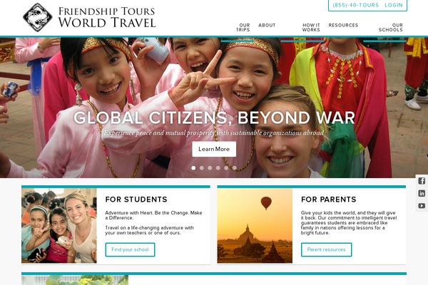 Site using A3-Social-Sidebar plugin