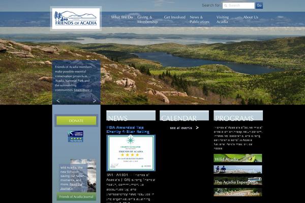 friendsofacadia.org site used P1ws-core