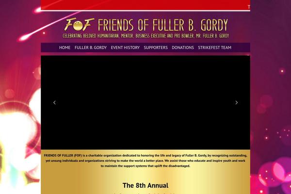 Ultimatum theme site design template sample