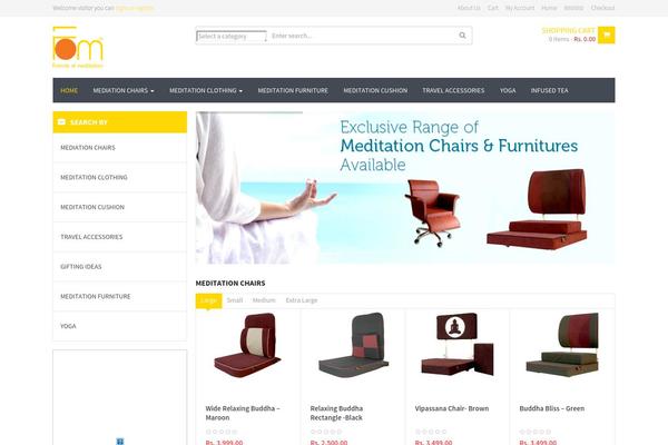 Shopping theme site design template sample