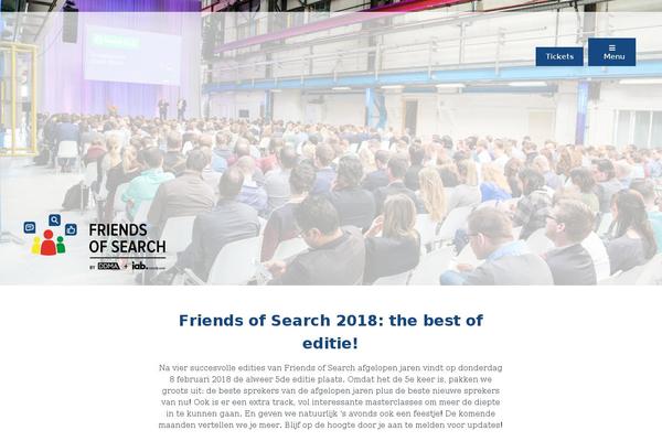 FoundationPress theme site design template sample