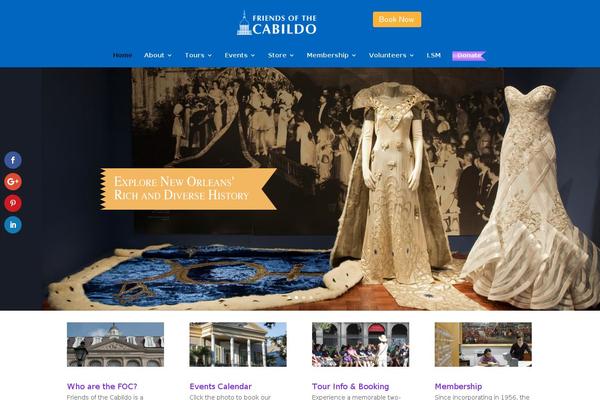 Divi Child theme site design template sample