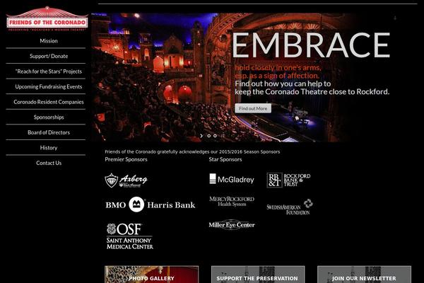Coronado theme site design template sample
