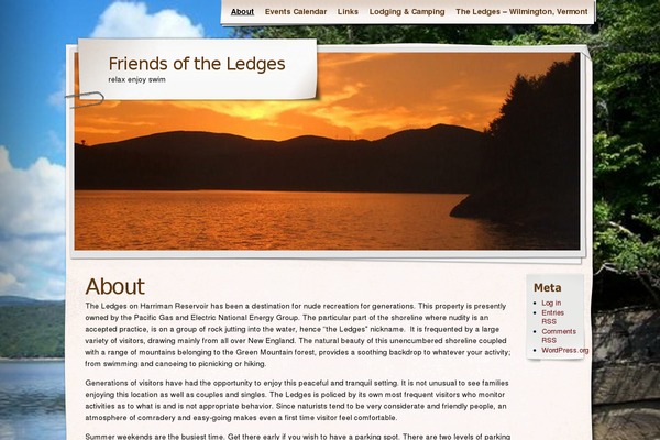 Adventure Journal theme site design template sample