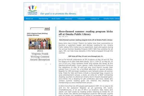 friendsomahalibrary.org site used Friends
