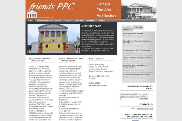 iCompany theme site design template sample