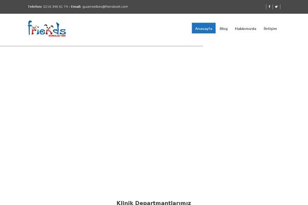 Wp-petvet theme site design template sample
