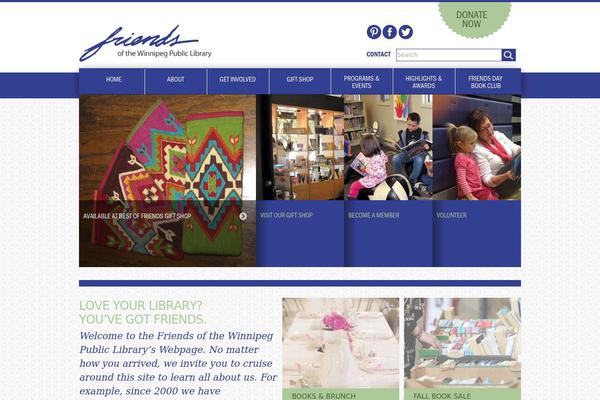 friendswpl.ca site used Relish_theme
