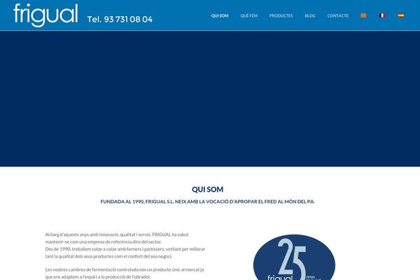 Jupiter Child theme site design template sample