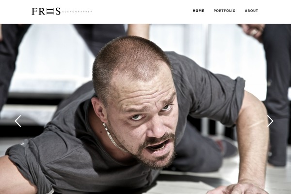 Creative Portfolio Responsive theme site design template sample