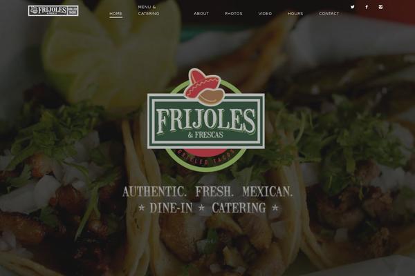ROSA theme site design template sample