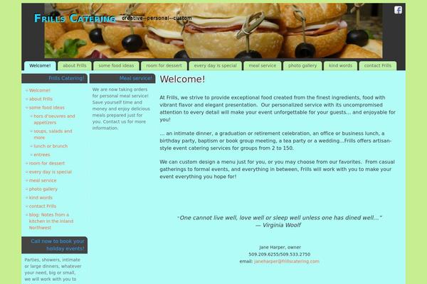 Mantra theme site design template sample