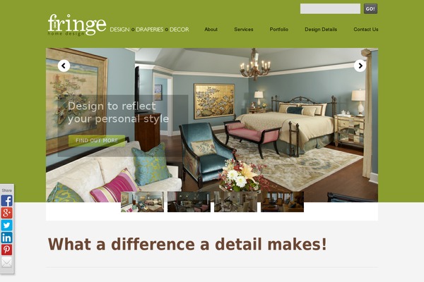 fringehomedesign.com site used Fringe
