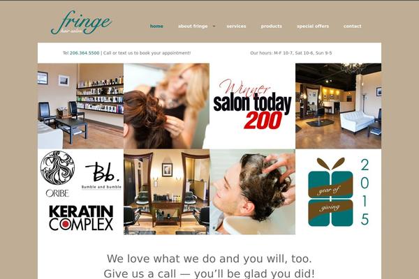 Thebeautysalon2 theme site design template sample