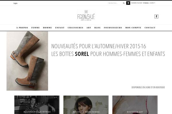 Fashion theme site design template sample