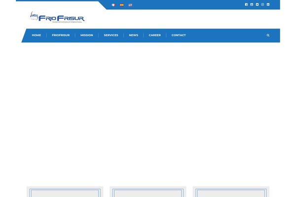 Site using Our Team Showcase plugin