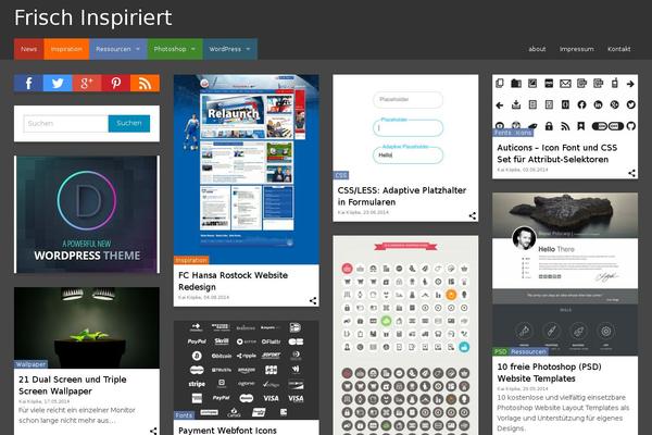 frisch-inspiriert.de site used Travel Diary